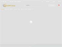 Tablet Screenshot of egyptgold-eg.com